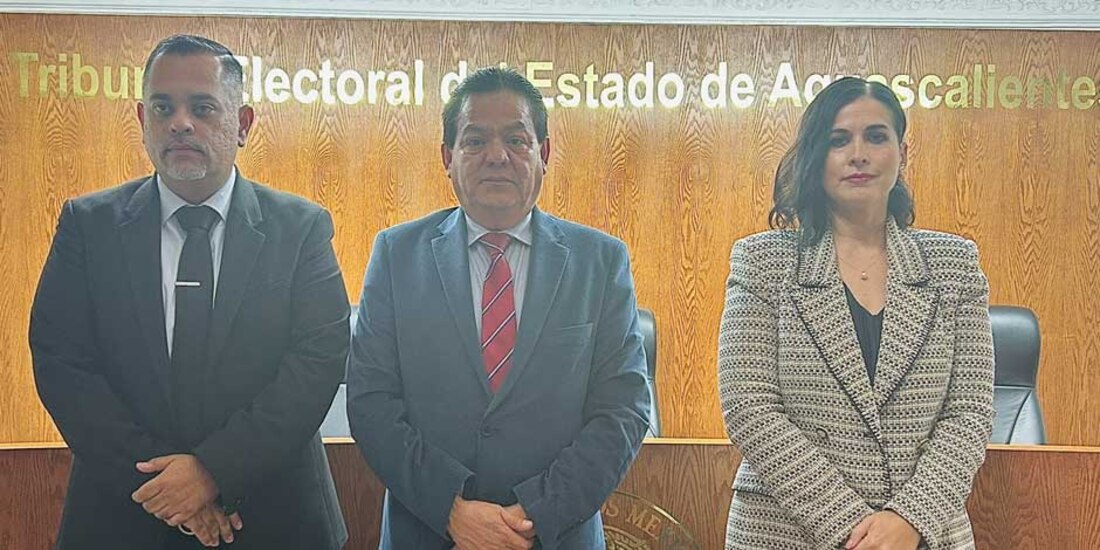 Designación en el Tribunal Electoral del Estado de Aguascalientes