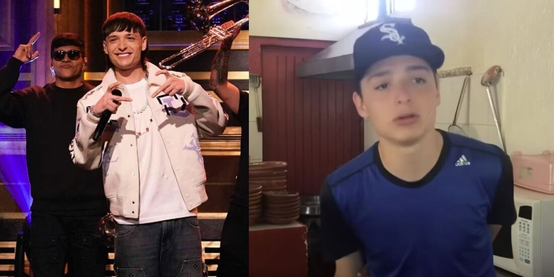 Peso Pluma trabajó como mesero antes de ser famoso