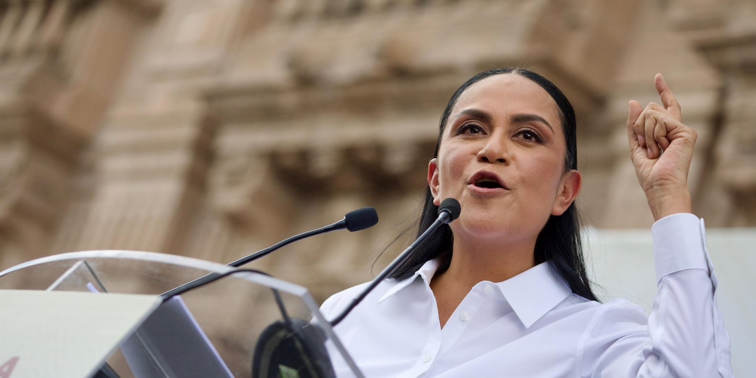 Ariadna Montiel, dirigente nacional de Morena.