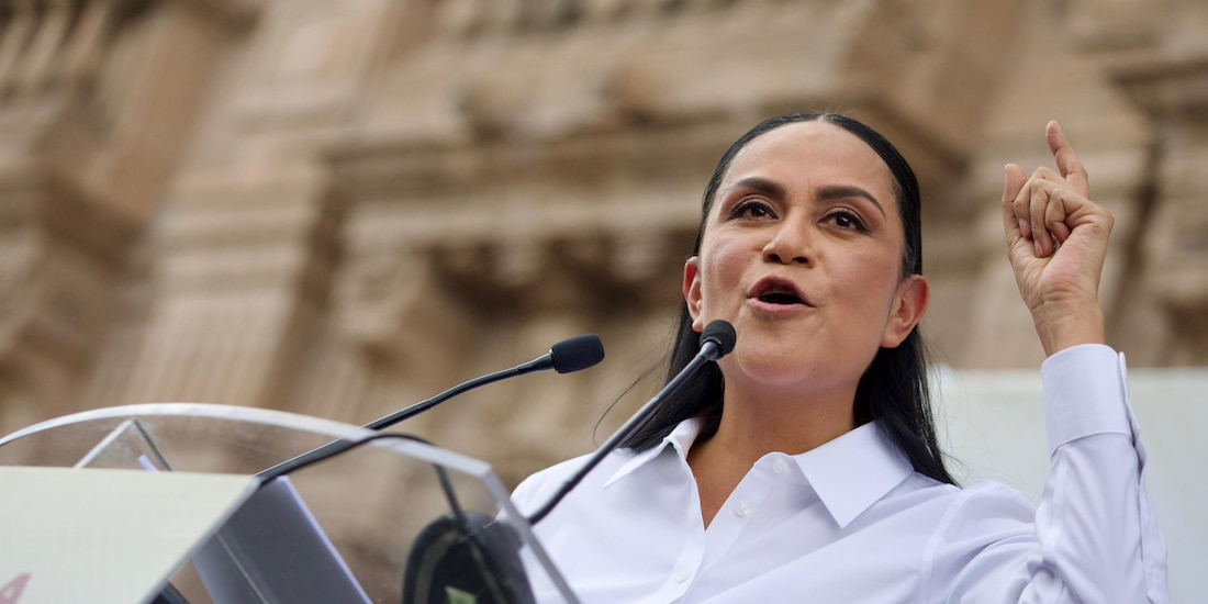 Ariadna Montiel, dirigente nacional de Morena.