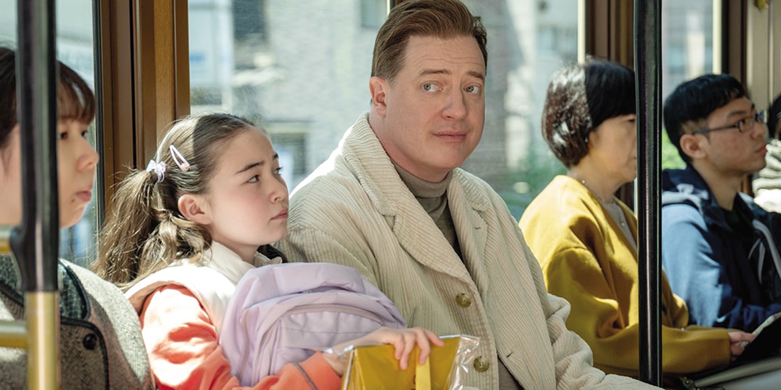 Brendan Fraser y Shannon Mahina Gorman en una escena de la cinta.