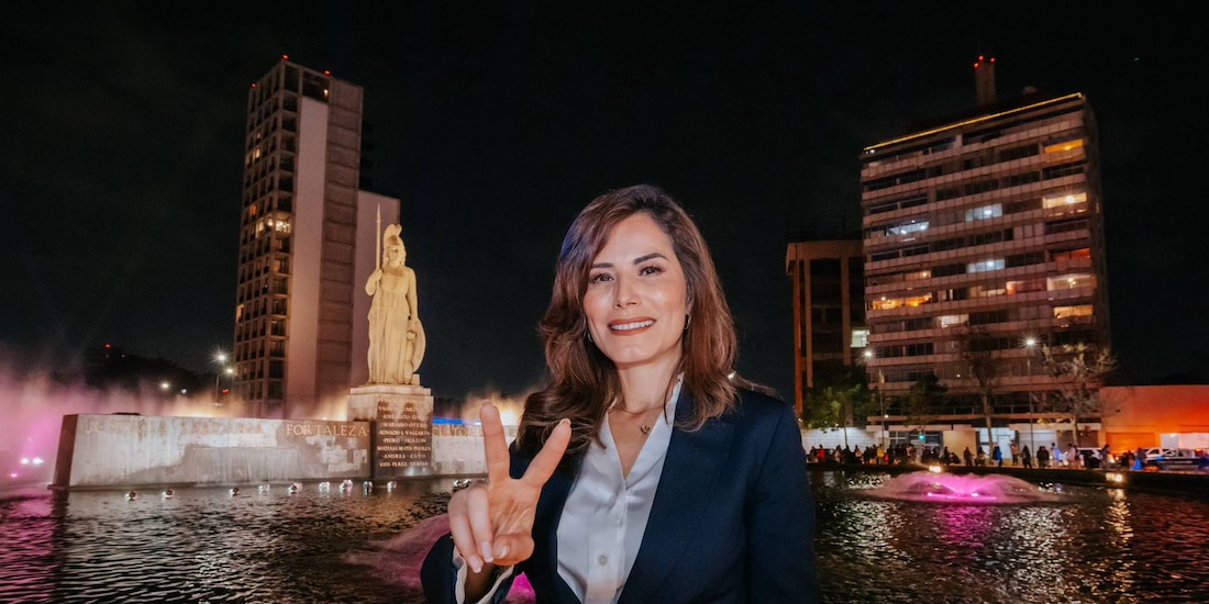 Vero Delgadillo, alcaldesa de Guadalajara.