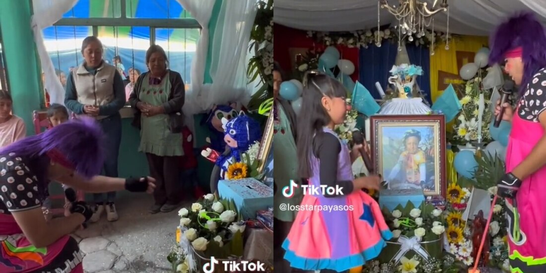 Los payasos acudieron al show sin darse cuenta que lo presentarían en el funeral de un niño.