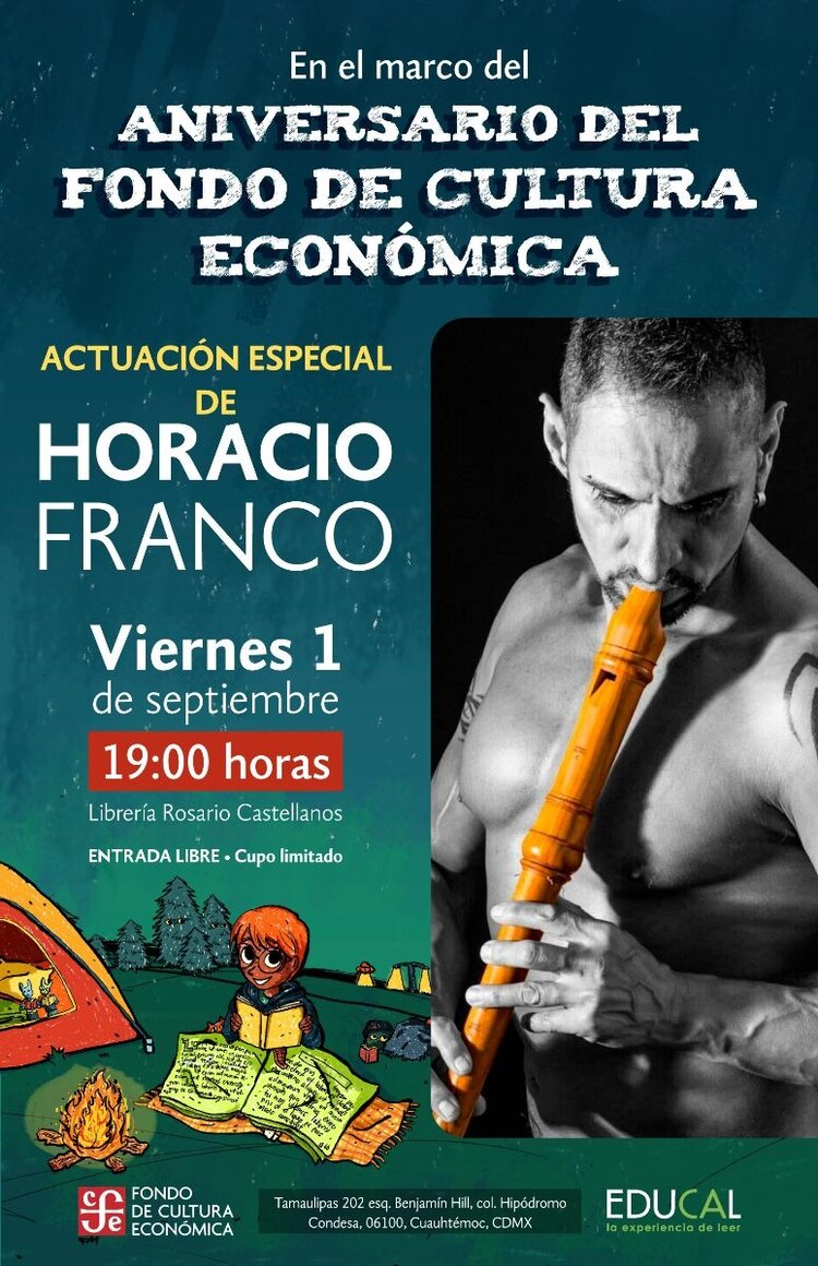 Horacio Franco en el FCE.