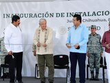 El Alcalde Armando Cabada Alvídrez estuvo presente en la inauguración de las instalaciones de la Guardia Nacional en Chihuahua