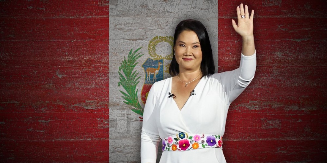 Keiko Fujimori lideró el conteo del balotaje presidencial en Perú.