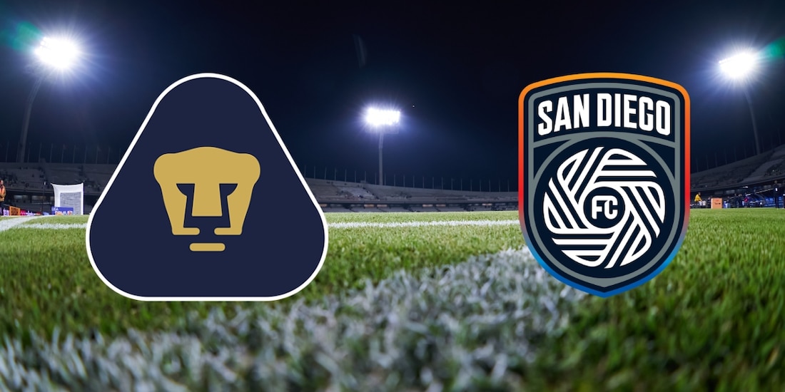 Pumas necesita remontar una desventaja ante el San Diego FC en la Concachampions.