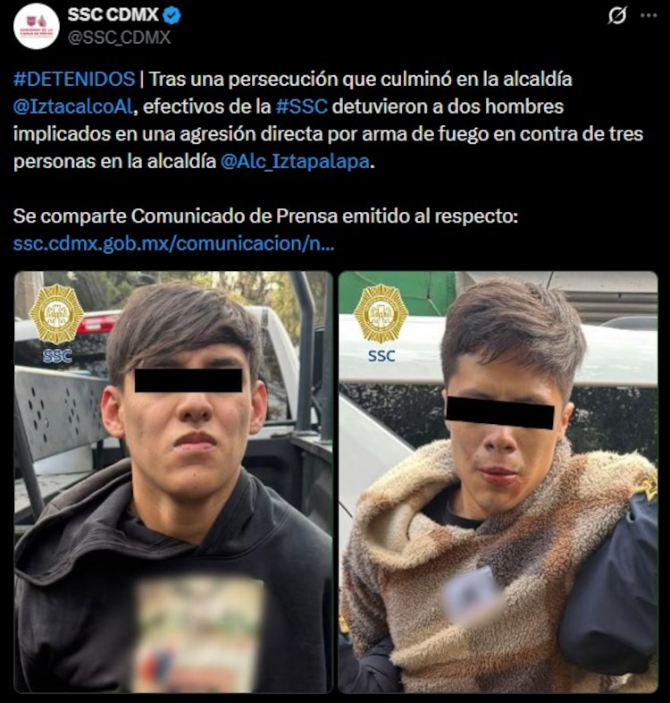 Monitoristas del C2 Oriente coordinaron un cerco virtual para rastrear a los presuntos responsables que huían en motocicleta.