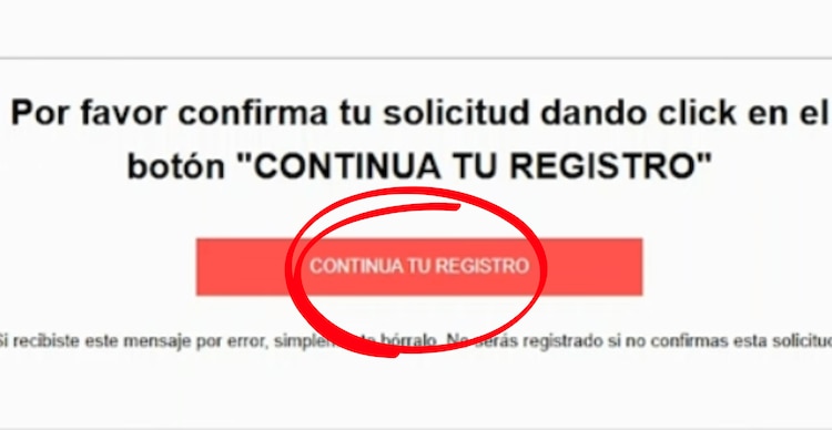Correo para el registro de planeación SEPyC
