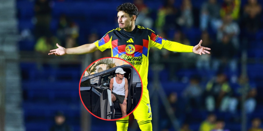 Raphael Veiga presume sus vacaciones en Miami.