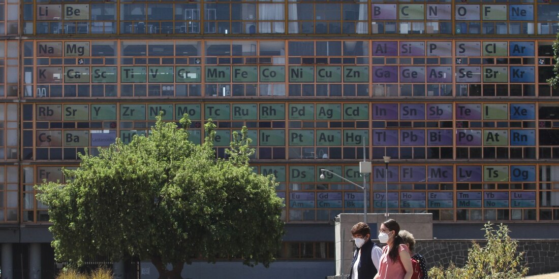 Facultades de Química de la UNAM, en una fotografía ilustrativa.