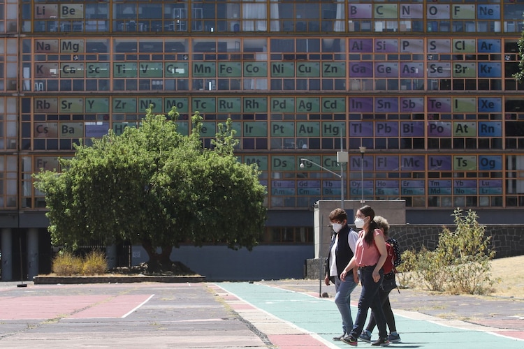 Facultades de Química de la UNAM, en una fotografía ilustrativa.