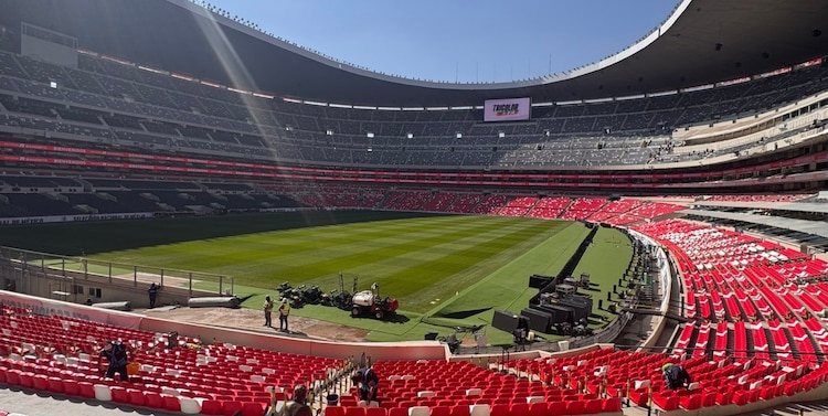 El Estadio Azteca por dentro luego de sus remodelaciones de cara a la Copa del Mundo 2026