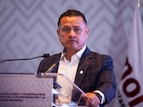 Carlos Torres Piña fue presentado como coordinador de Morena en Michoacán, el 14 de septiembre de 2026.