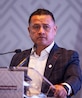 Carlos Torres Piña fue presentado como coordinador de Morena en Michoacán, el 14 de septiembre de 2026.