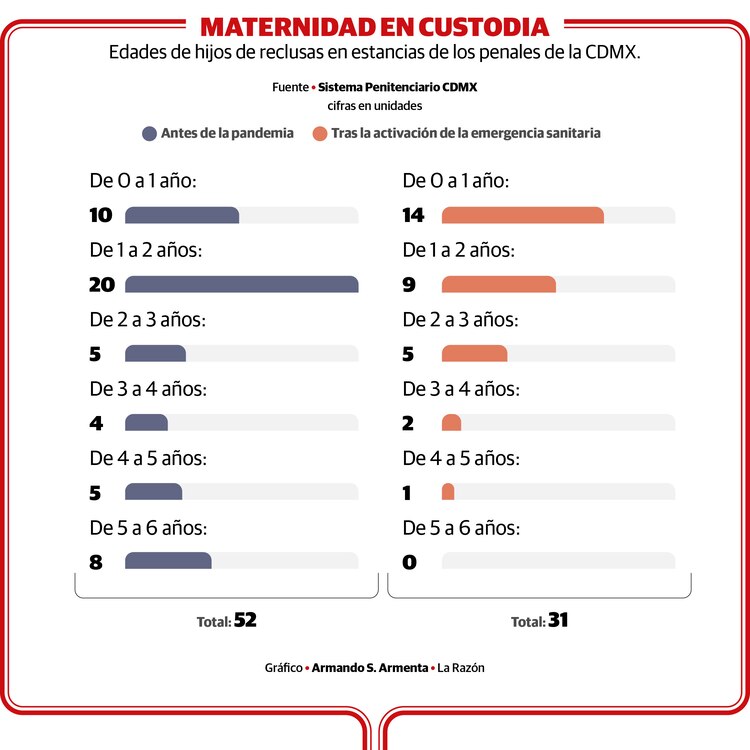 Maternidad en custodia