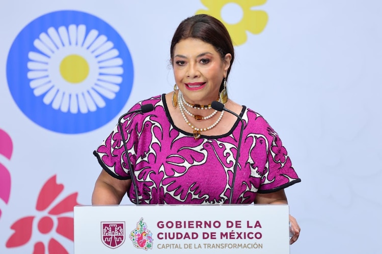Clara Brugada presentó el informe de finanzas públicas del primer semestre de 2026 en el Antiguo Palacio del Ayuntamiento.