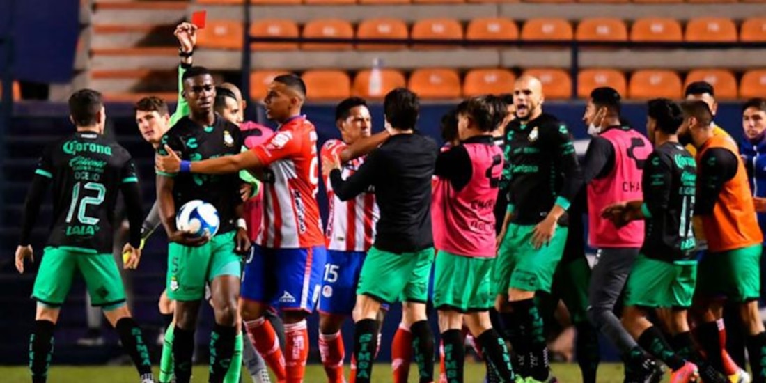 El partido entre Atlético de San Luis y Santos abrió la actividad de la Jornada 7 del Guard1anes 2021 de la Liga MX.