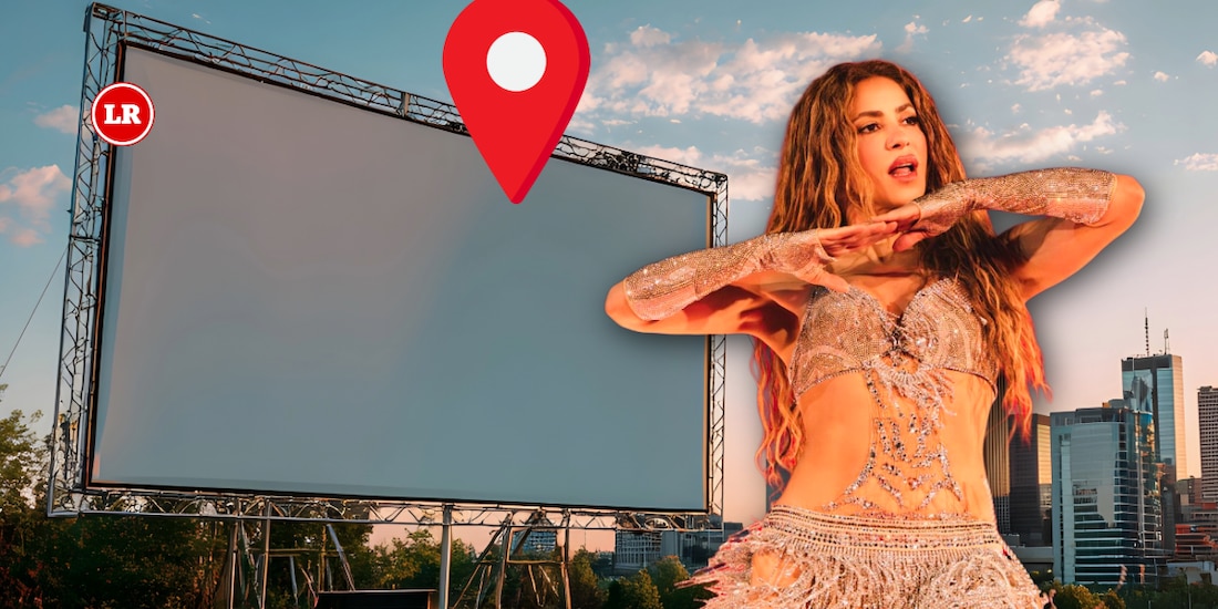 ¿Dónde están ubicadas las pantallas para ver el show de Shakira en el Zócalo?