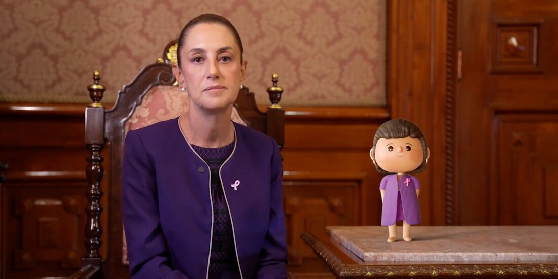 La Presidenta, Claudia Sheinbaum Pardo, presenta el Modelo de Atención Universal de Cáncer de Mama