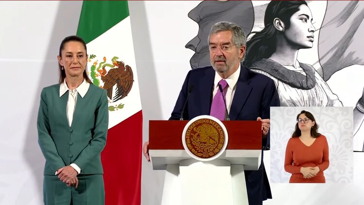 “No están solos y no van a estar solos” fue el mensaje del titular de la Secretaría de Relaciones Exteriores (SRE), Juan Ramón de la Fuente