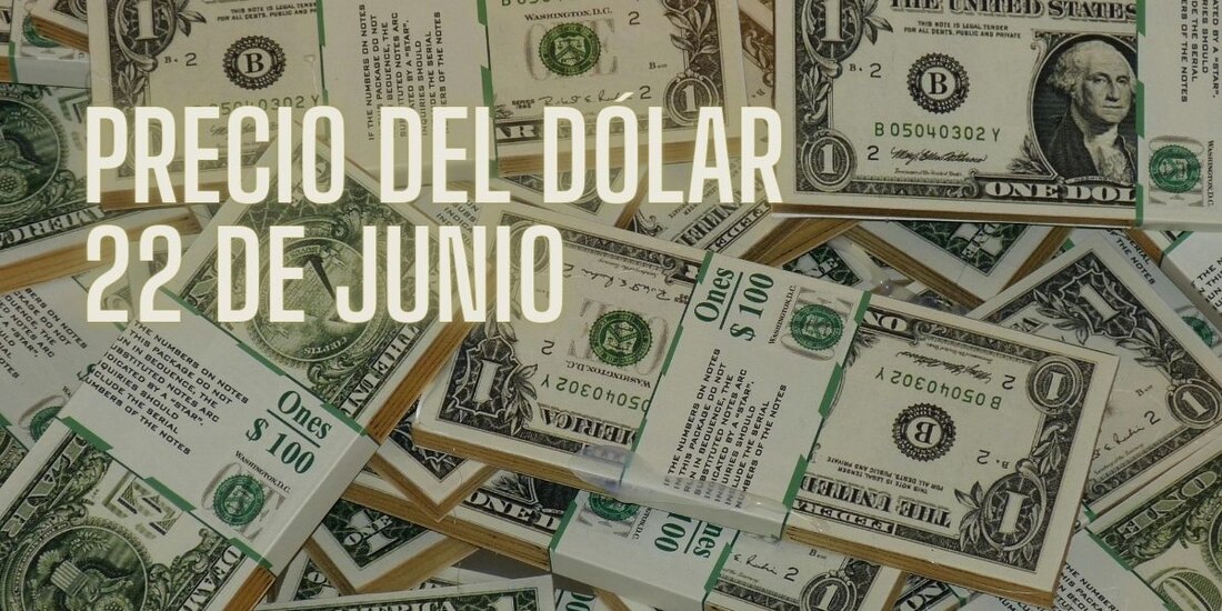 Este es el precio del dólar hoy sábado 22 de junio de 2024.