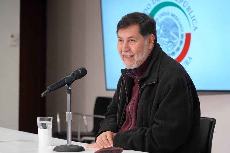 Gerardo Fernández Noroña, presidente del Senado.