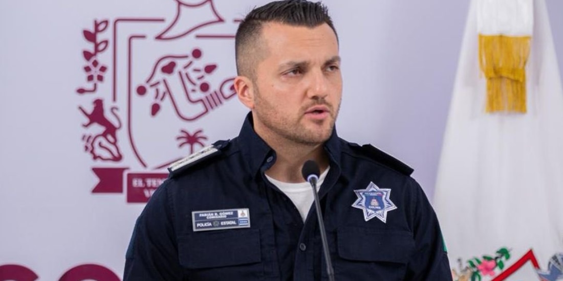 Secretario de Seguridad Pública del Estado de Colima, Fabián Ricardo Gómez Calcáneo