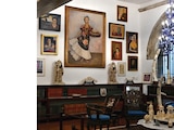 INTERIOR de la casa que habitó Dolores Olmedo.