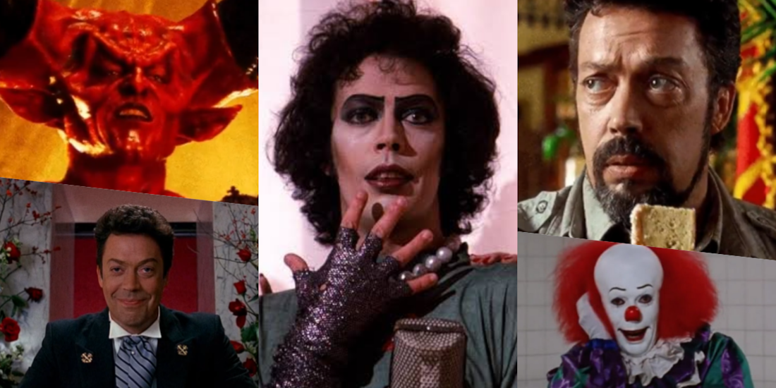 Tim Curry trabajó en diversas producciones de cine, teatro y televisión