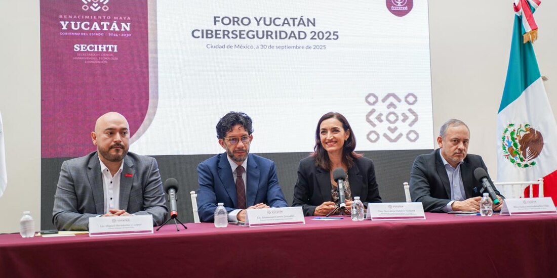 Yucatán realizará el Primer Foro de Ciberseguridad 2025.