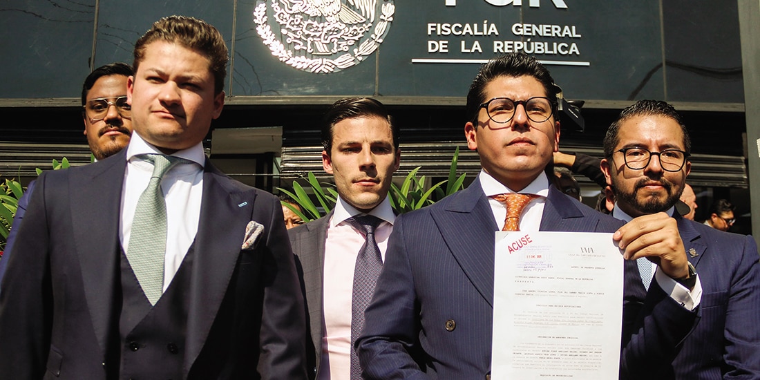 Adrián Arellano, abogado de los lesionados, presentó una demanda en la FGR por el descarrilamiento el 5 de enero.