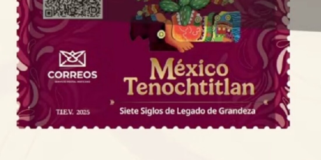 El nuevo timbre de la fundación de México Tenochtitlán
