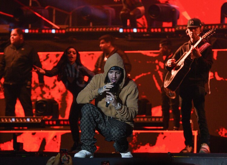 El cantante de corridos tumbados Natanael Cano, el 21 de octubre de 2023.