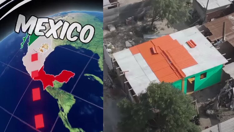 Mr Beast construye 100 casas para familias de bajos recursos en Latinoamérica.