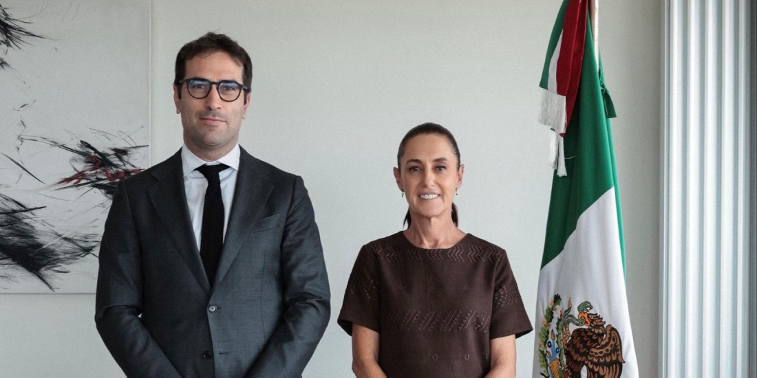 Claudia Sheinbaum se reúne con Carlos Cuerpo y empresarios de España en México.