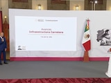 El Secretario de Infraestructura, Comunicaciones y Transportes ofreció la información en Palacio Nacional.
