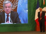 António Guterres, secretario general de la Organización de las Naciones Unidas (ONU), ofreció un mensaje virtual con motivo de la inauguración del Foro Generación Igualdad.