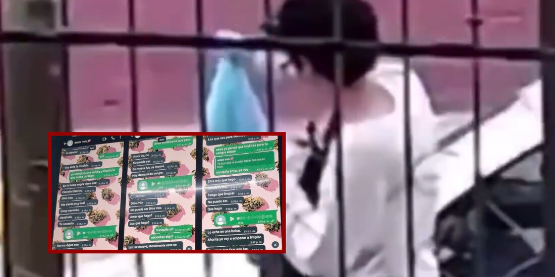 Revelan mensajes entre Diana "N" y Lucio "N"