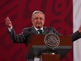El presidente de México, Andrés Manuel López Obrador (AMLO), el 3 de noviembre de 2020.