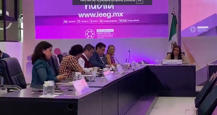 Reportan primeras incidencias en el proceso electoral de Guanajuato.