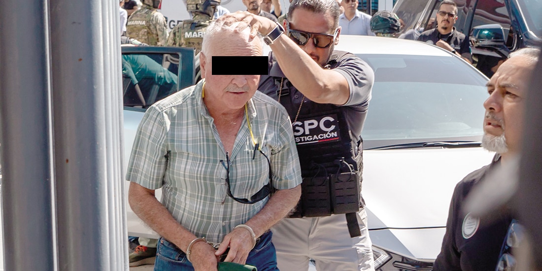 Ernesto ruffo fue ingresado a las instalaciones de la FGR en la Zona Río de Tijuana, el 16 de julio, en prisión preventiva por delincuencia organizada, contrabando y delitos de hidrocarburos, y daño al erario, por lo que fue vinculado a proceso el 23 del presente mes.