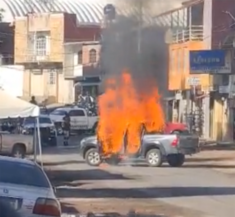 Toman fuerzas federales y de Michoacán poblado que controlaba el CJNG.