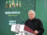 El presidente de México, Andrés Manuel López Obrador, el 24 de julio de 2020.