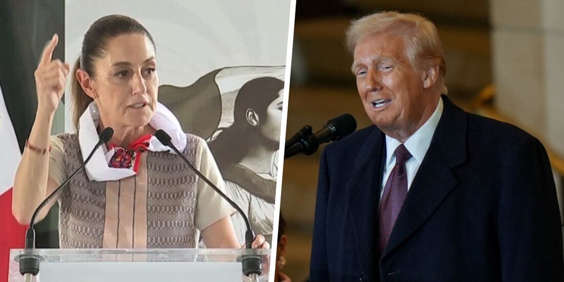 Ven gran contención de Sheinbaum a políticas agresivas de Trump