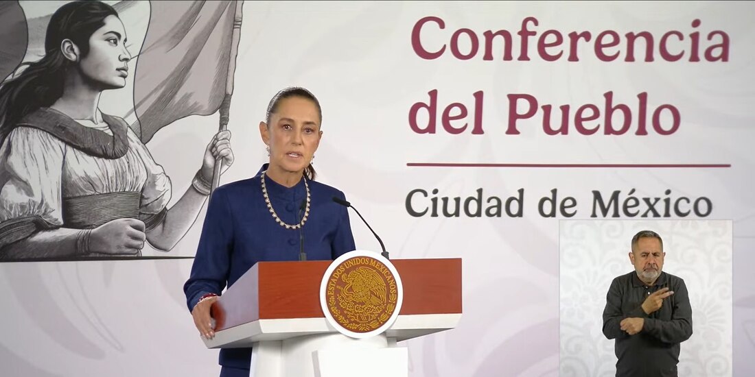La Mañanera del Pueblo, de la Presidenta Claudia Sheinbaum.