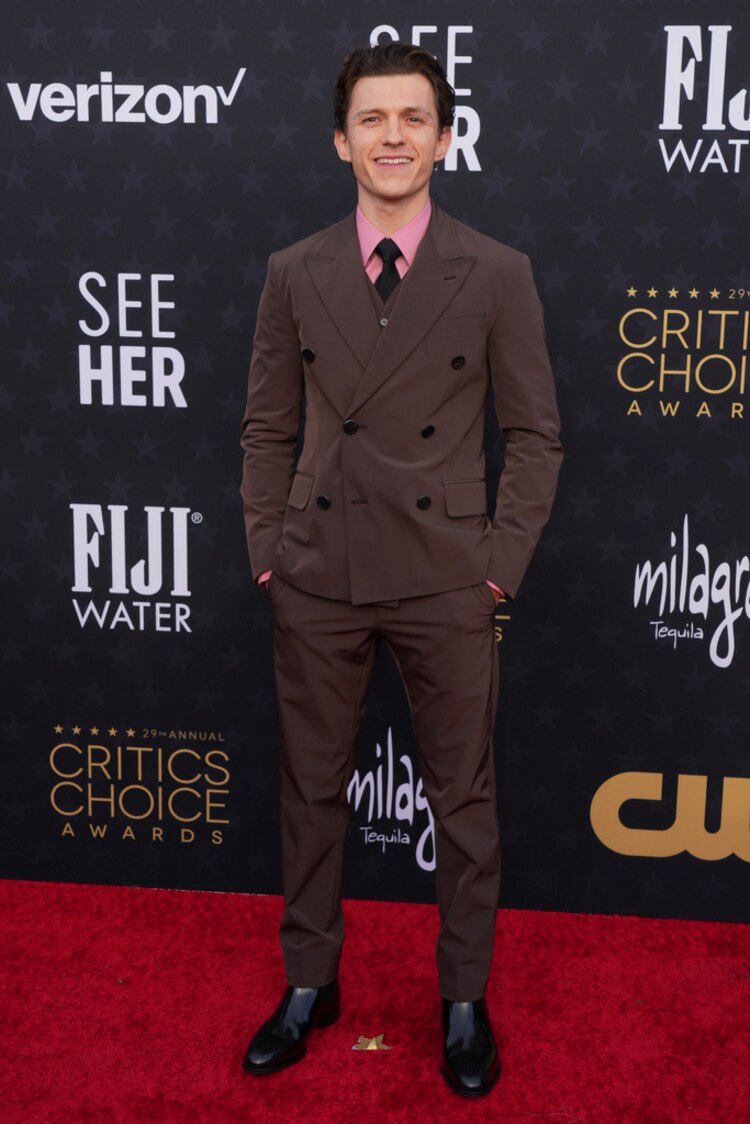 Tom Holland en los Critics Choice Awards