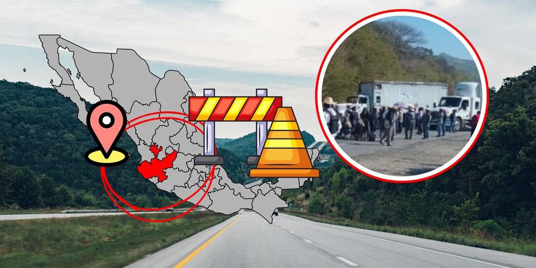 Bloqueos viales en Jalisco y Guadalajara
