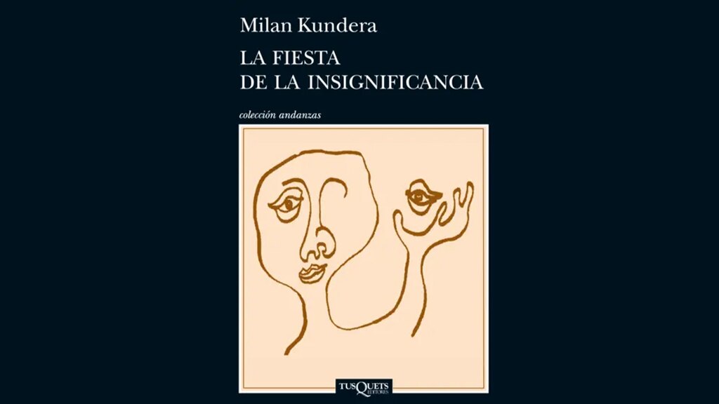Portada del libro: La fête de l'insignifiance