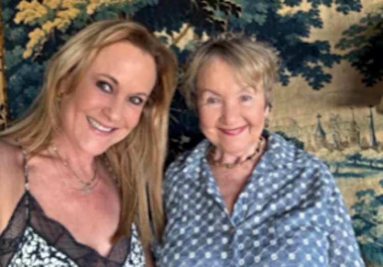 Tamara Trottner y su mamá